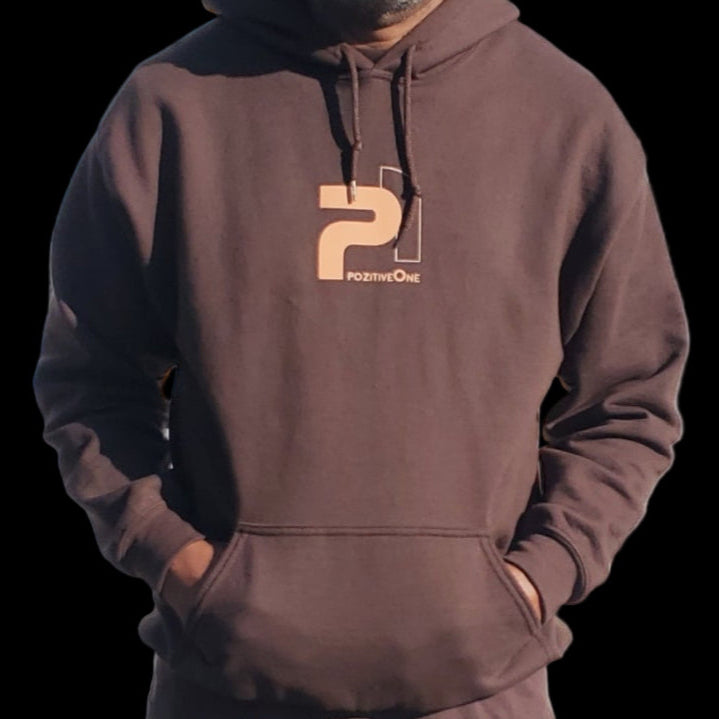 P1 Classic Brown Hoodie
